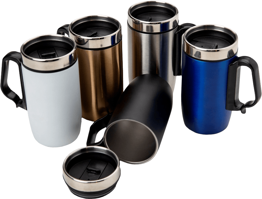 Caneca inox parede dupla personalizada