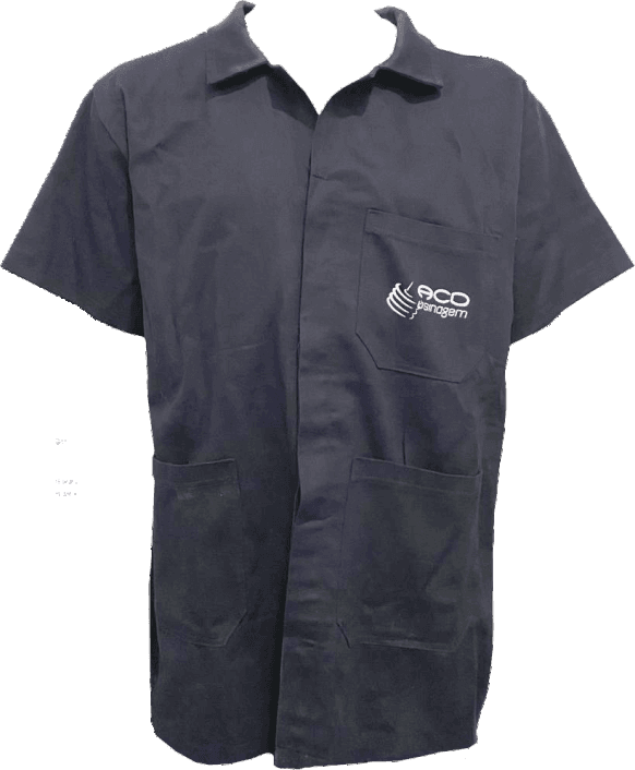 Macacão industrial azul