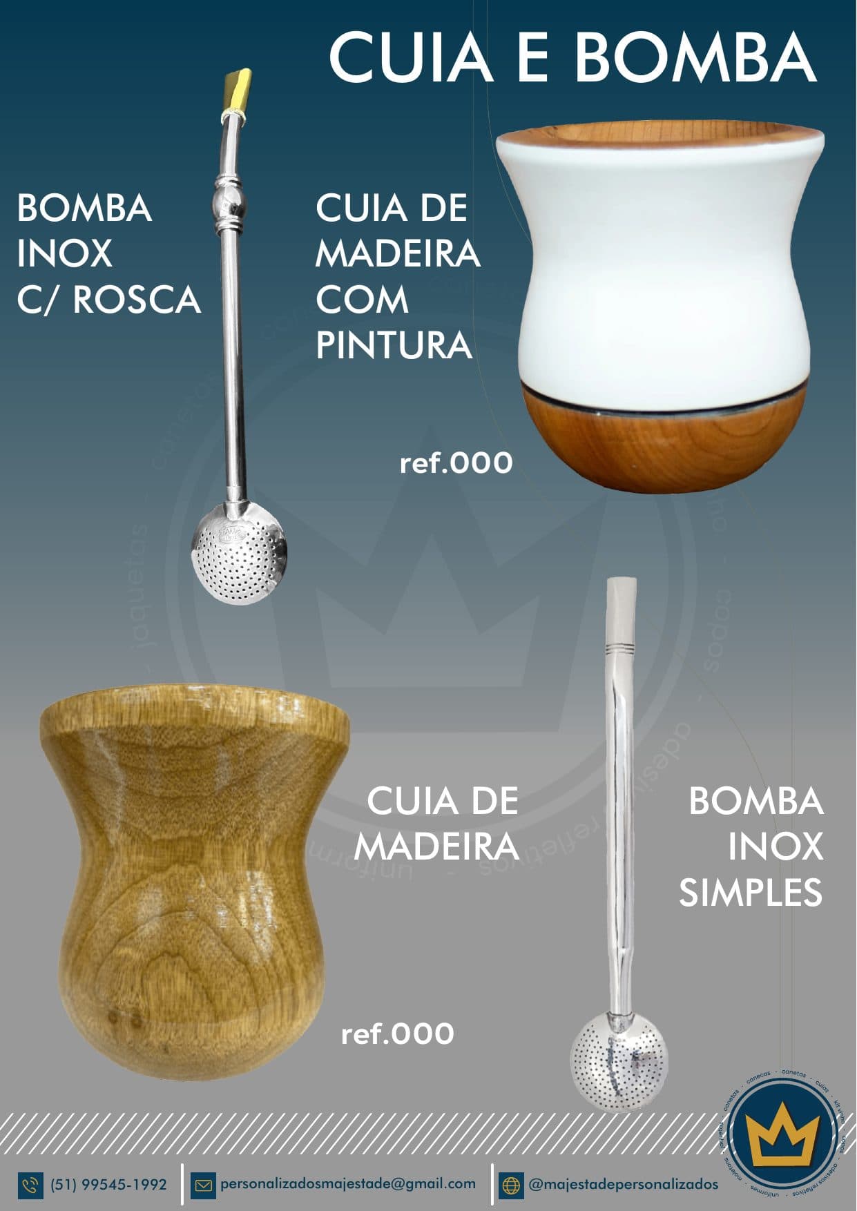 Página 6 do catálogo Majestade Personalizados