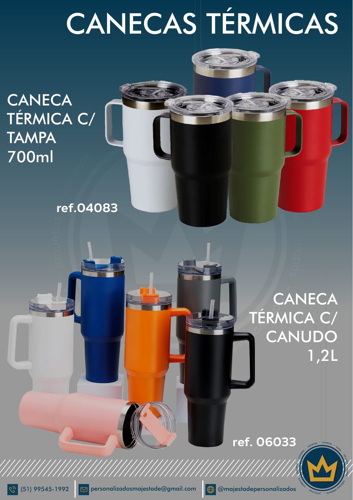 Página 9 do catálogo Majestade Personalizados