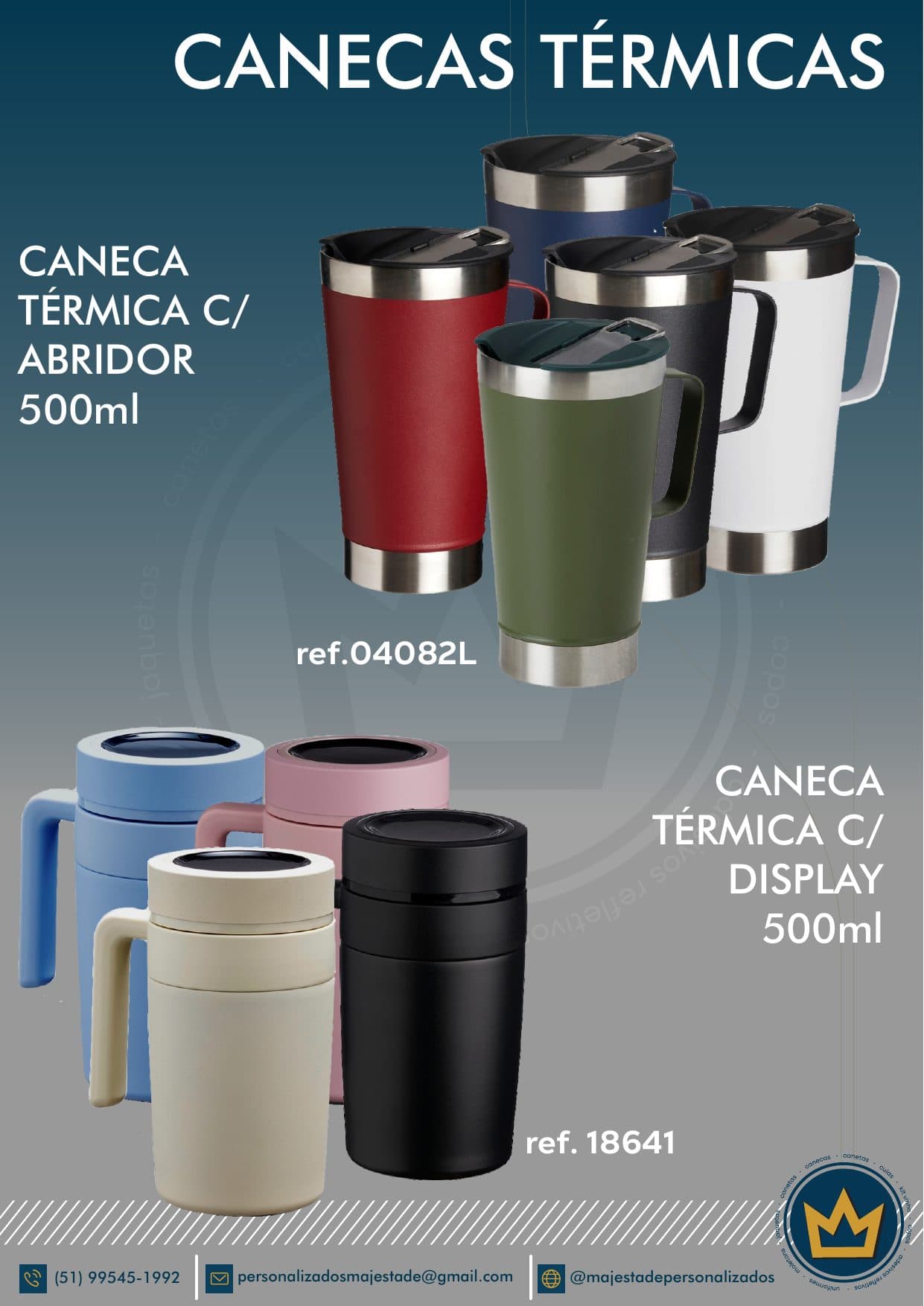 Página 10 do catálogo Majestade Personalizados