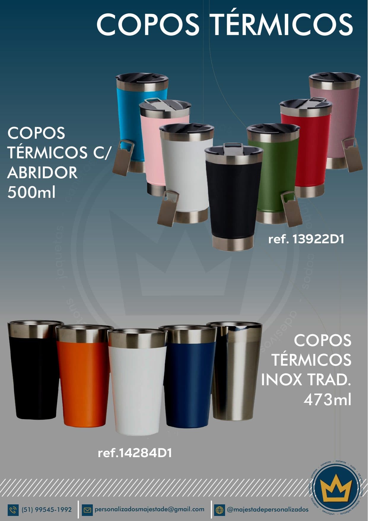 Página 12 do catálogo Majestade Personalizados