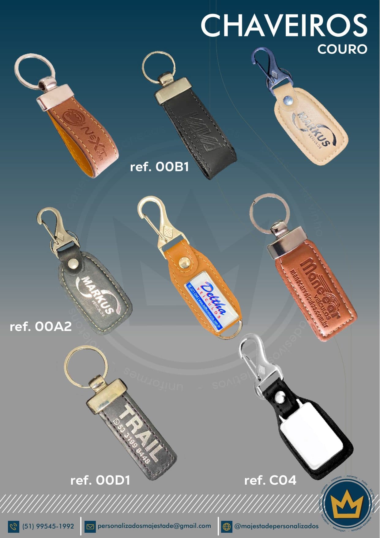 Página 14 do catálogo Majestade Personalizados
