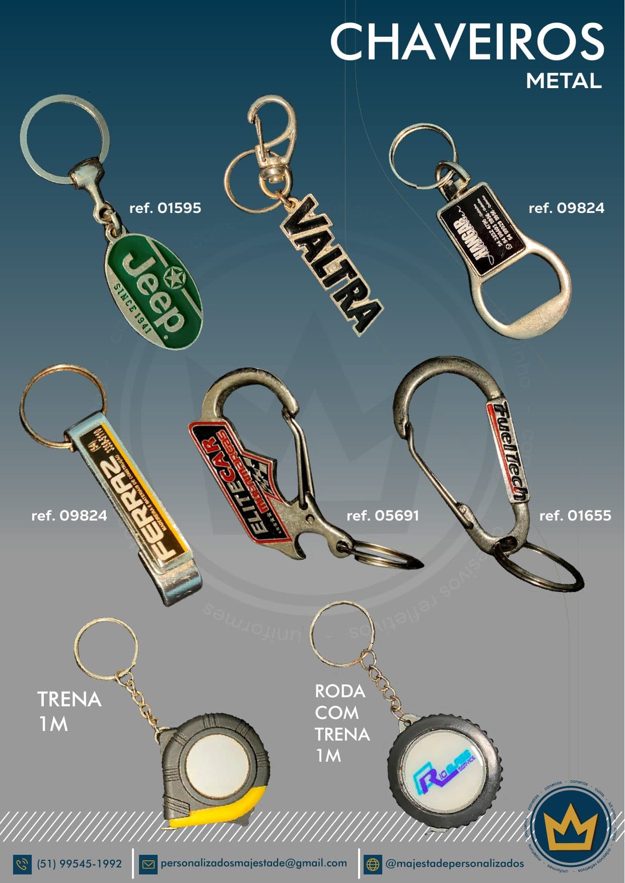 Página 15 do catálogo Majestade Personalizados