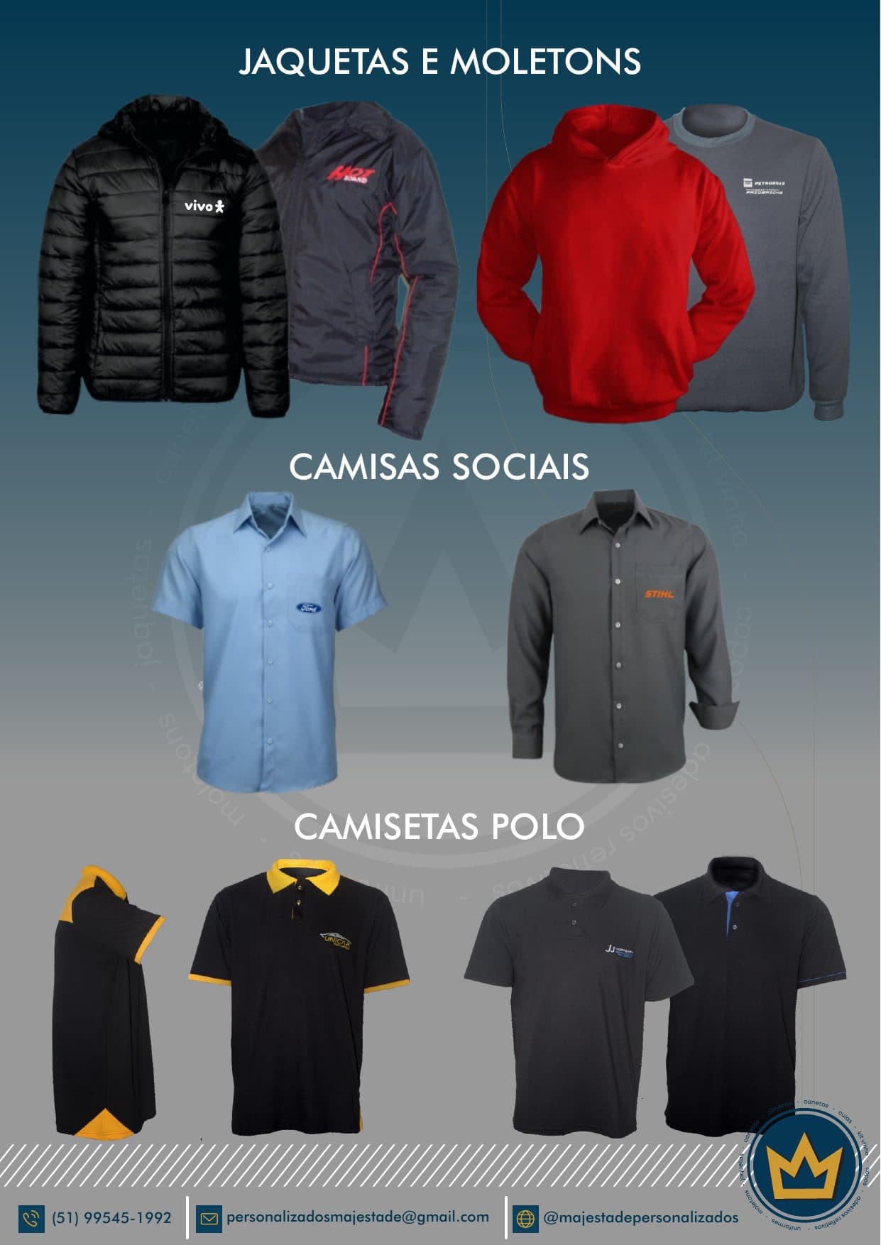 Página 19 do catálogo Majestade Personalizados