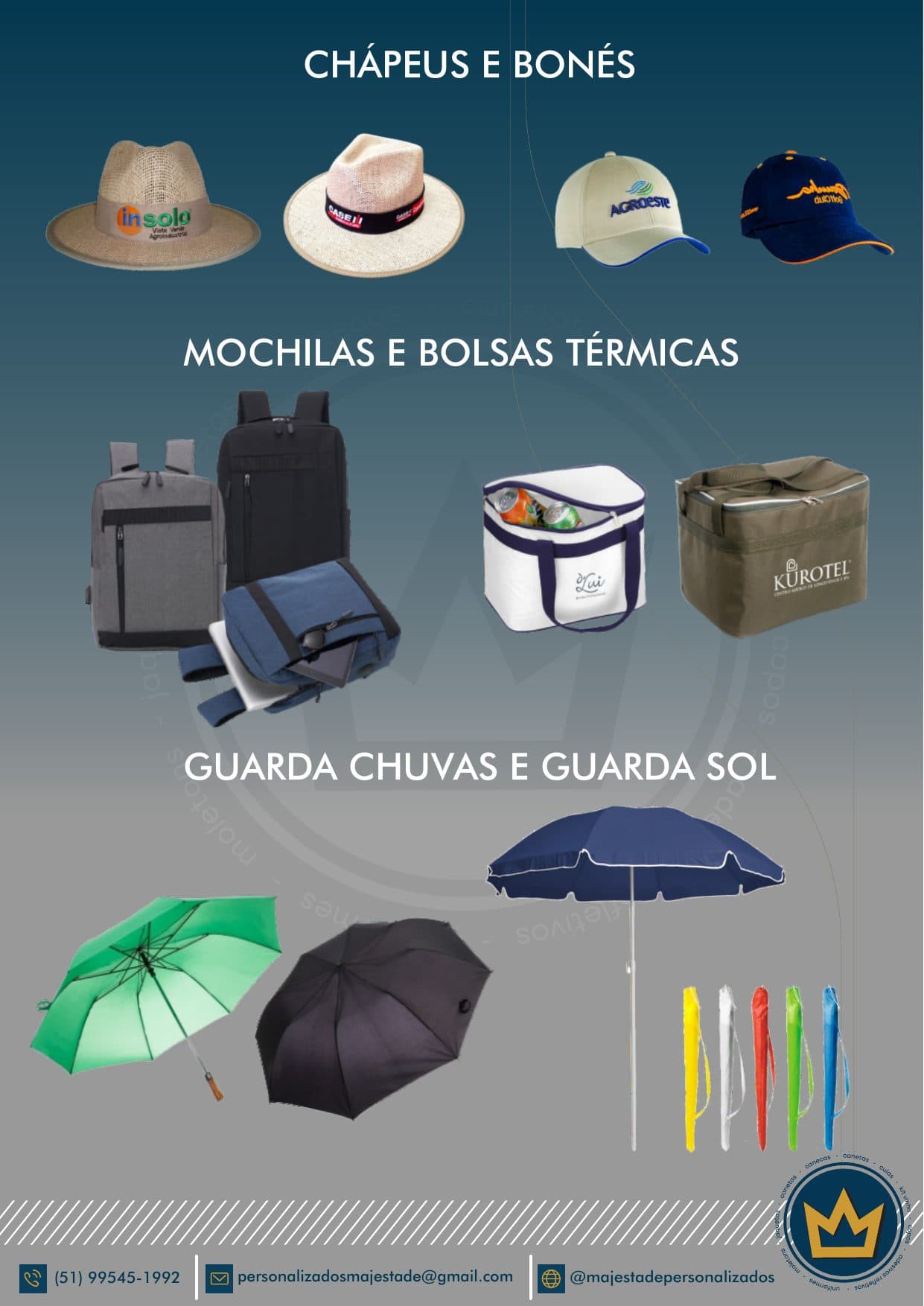 Página 21 do catálogo Majestade Personalizados