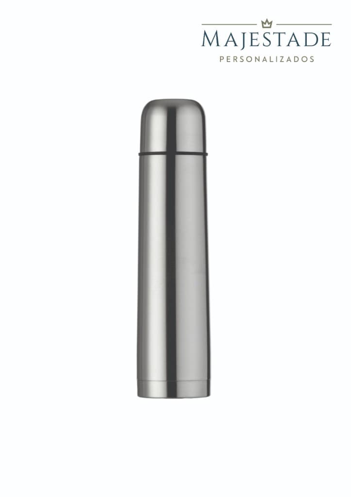 Garrafa térmica slim de inox